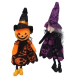 Decorațiuni de Halloween vrăjitoare și sperietoare pentru agățat