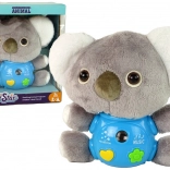 Proiector muzical interactiv koala gri