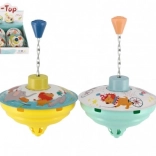 Titirez rotativ cu diametrul de 12 cm - versiune metalică în 2 culori