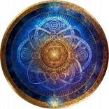 Puzzle din lemn zodiac albastru 250 piese WOODEN CITY