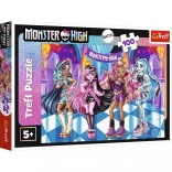 Puzzle cu 100 de piese Monster High – prietenii înfricoșători