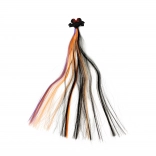 Șuviță de păr curcubeu cu agrafă de Halloween