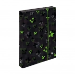 Cutie pentru caiete A4 Jumbo OXY Next Green Cube