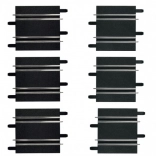 linii drepte 100/114 mm pentru piste auto Carrera GO!!!, GO!!! PLUS și Digital 143 (6 buc)