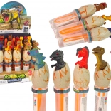 Bule de săpun cu dinozauri 18 cm – culori diverse