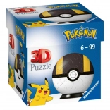 Ravensburger puzzle 3D POKÉMON Ultra Ball – 54 piese
