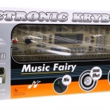 Clape cu mod educativ și microfon pentru copii