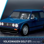 Set de construcție COBI VOLKSWAGEN Golf GTI 1:35 (1976–1983)