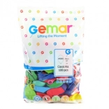 Baloane clasice 26 cm, mix de culori, 100 buc