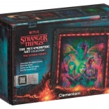 Stranger Things The Upside Down puzzle 520 piese cu iluminare LED Clementoni