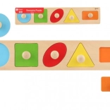 Puzzle din lemn pentru copii - Forme geometrice