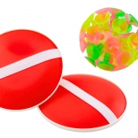 Joc de îndemânare Palete cu mingi de prindere Roșii