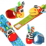 Zornăitoare pentru încheietura mâinii pentru bebeluși – set 2 buc