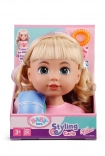Baby Born cap de coafat Carla cu accesorii de styling