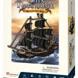 CubicFun Puzzle 3D Corabia Queen Anne's Revenge 100 Piese
