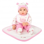 small foot păpușa Hanna cu corp moale și accesorii