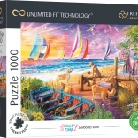 Puzzle Trefl UFT Vacay Time – vedere spre veliere 1000 piese