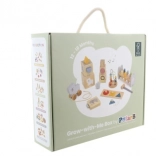 Set educațional din lemn pentru toddleri 12–18 luni PolarB Grow‑With‑Me Box