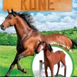 Construiește-ți propriul cal – model 3D creativ fără foarfece și lipici