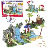 Mega Pokémon aventură în junglă – set de construcție cu 1362 piese și 4 figurine