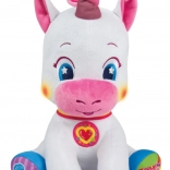 Unicorn interactiv de pluș BABY CLEMENTONI cu corn luminos și învățare CZ/SK/HU