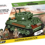 Set de construcție tanc SHERMAN M4A2E8 (76)W – 865 piese