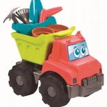 Camion basculant pentru nisip cu accesorii