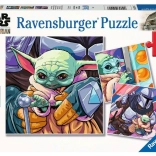 Ravensburger puzzle STAR WARS: The Mandalorian 3×49 piese