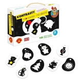 Alexander Constraste – carduri de stimulare alb-negru pentru bebeluși