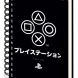 Bloc spirală A5 PLAYSTATION Onyx