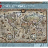 Puzzle 1000 de piese Lume retro HEYE