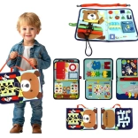 Carte senzorială busy Ursuleț