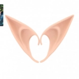 Urechi de elf din latex pentru carnaval (2 buc, 12 cm)