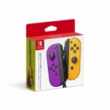 Pereche Joy-Con Neon Purple/Neon Orange