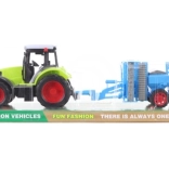 Tractor din plastic cu semănătoare