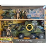 Set mare de vehicule militare cu efecte sonore