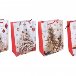 Pungă cadou de Crăciun L 31 × 40 × 12 cm