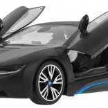 Model RC RASTAR BMW i8 1:14, negru, 2,4 GHz