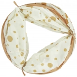 Tunel de joacă Bieco cu auto-expandare și buline