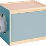 Cutie Tactilă din Lemn pentru Copii