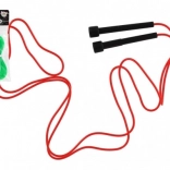 Coardă de sărit din plastic 300 cm – coardă de fitness reglabilă pentru copii și adulți