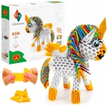 ALEXANDER 3D origami – unicorn, 656 piese