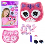 Set creativ de cusut – pernă și pluș pisicuță DIY