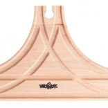 Bifurcație de șină „T” pentru căi ferate din lemn