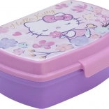 Cutie de gustări din plastic Hello Kitty