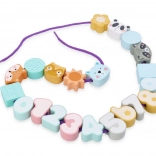 Mărgele pastelate pentru copii