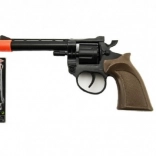 Pistolă din plastic cu capsule 8 lovituri