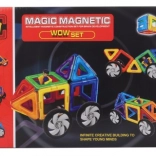 Set de construcție magnetică pentru copii 16 piese