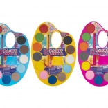 Paleta de acuarele Grafix 12 buc galbene