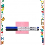 Tablă ștergătoare A4 față-verso Centropen cu markere